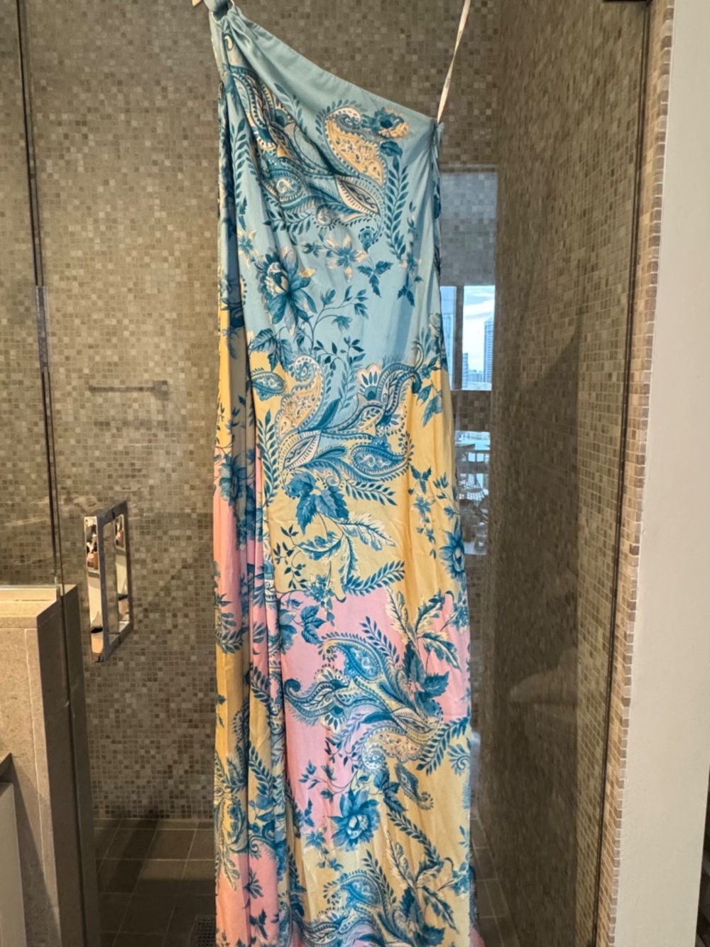 Hemant & Nandita One Shoulder Dress - Picture 7 of 9